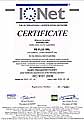 Сертификата ISO 9001:2008 , IQNet и CISQ / IMQ-CSQ Сертификата ISO 9001:2008 , IQNet и CISQ / IMQ-CSQ