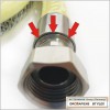 IDROSAPIENS / BTFLEX - Плотное прилегание обжимного кольца - это надежное крепление внешнего покрытия и защита от утечки газа между слоями