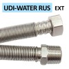 Подводка сильфонная UDI-WATER RUS / EXT,  DN12, 1/2", L=0,50-1,00м, г/ш