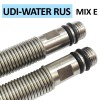 Комплект подводок сильфонных (2 шт) UDI-WATER RUS / MIX E,  DN8, 1/2" гайка - М10х1 штуцер, L=0,50-1,00м