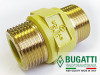 Вставка диэлектрическая изолирующая UDI-GAS, 3/4", штуцер/штуцер, BUGATTI